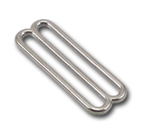 B-SB-06 2000 Silver Metal Single Bar Slide